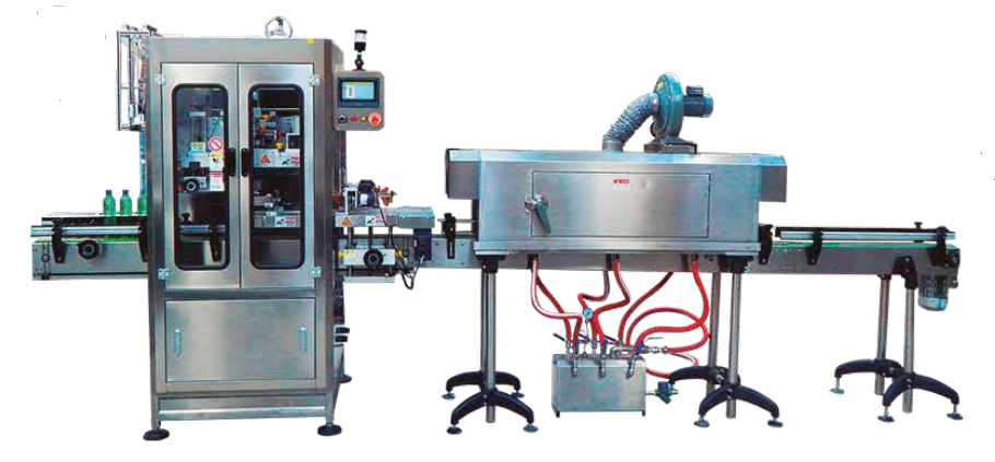 Aplicadora de fundas termoencogibles